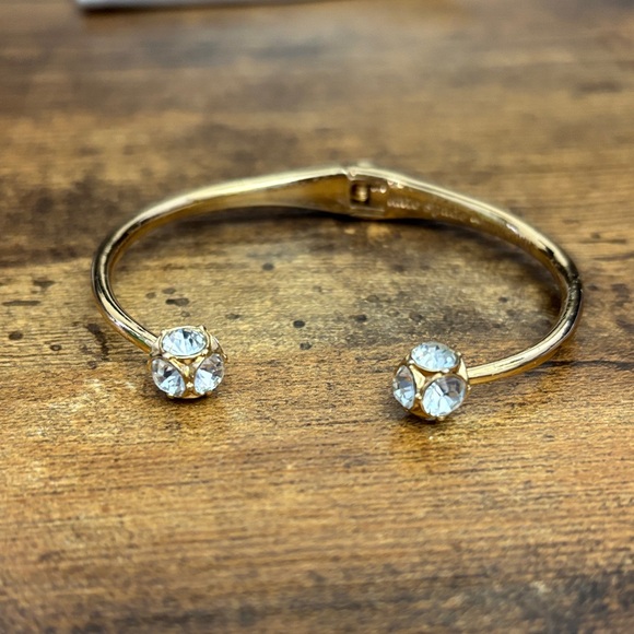 kate spade Lady Marmalade Crystal Open Hinged bracelet - Picture 1 of 5